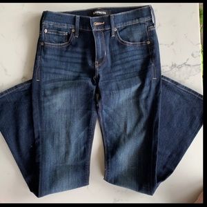 Express boot cut jeans